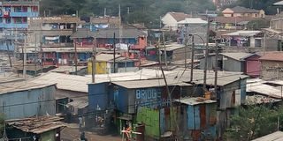 Mukuru-Hazina slum in South B
