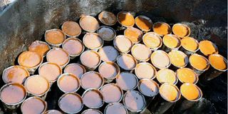 Jaggery making in Kisii
