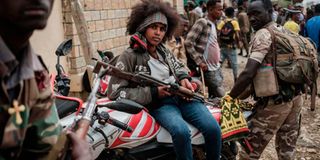 Ethiopian captive soldiers in Tigray