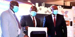 David Mategwa, Fred Matiang’i and Hillary Mutyambai