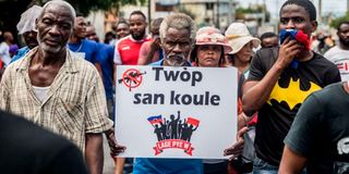 President Jovenel Moise Haiti protest