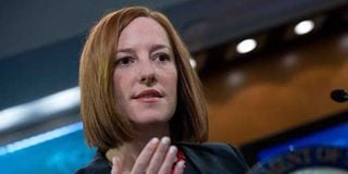 White House Press Secretary Jen Psaki