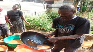 Gold mining in Kakamega