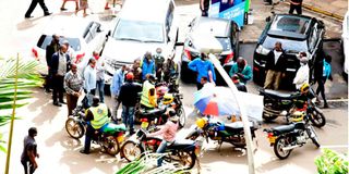 Boda boda operators 