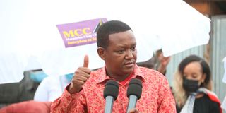 Machakos Governor Alfred Mutua