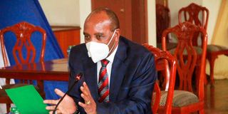 Nyandarua Governor Francis Kimemia