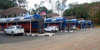 The Nairobi Green Park terminus.