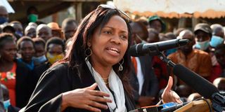 Senator Susan Kihika