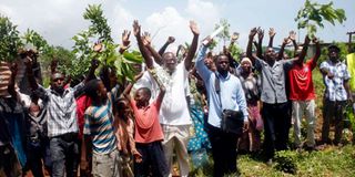 Kisauni squatters 