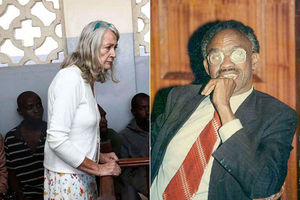 Ms Sarah Joslyn and Kihika Kimani