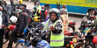 Boda boda riders