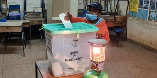 Kimuga polling centre Kiambaa by-election