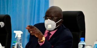 Education Cabinet Secretary George Magoha