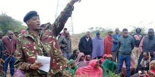 Samburu County Commissioner Abdirazak Jaldesa