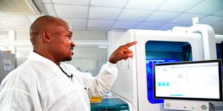 Kemri Deputy Director Matilu Mwau 