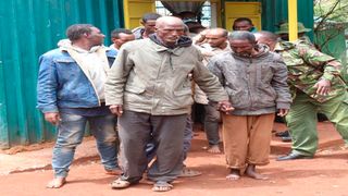 Marsabit ethnic clashes suspects 