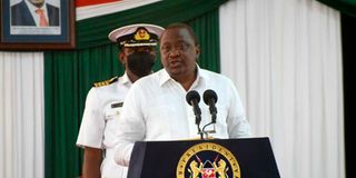 President, Uhuru Kenyatta