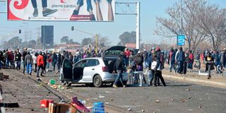 South Africa protests