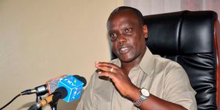 Mombasa County Commissioner Gilbert Kitiyo 