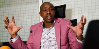 Ekeza sacco CEO Jimmy Kagoni