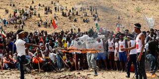 Ethiopian refugees in Sudan