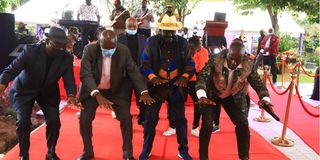 Raila Odinga in Gatanga, Mt Kenya