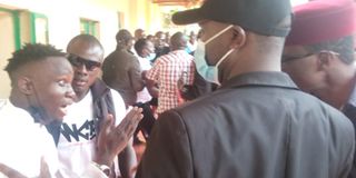 Contractor Stephen Masinde, Kimilili MP Didmus Barasa