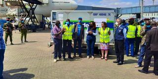 Covid vaccines donated by UK