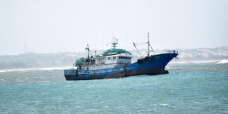 Chinese fishing trawlers