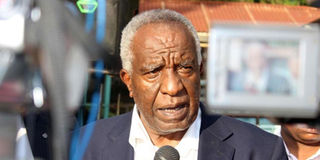 Billionaire businessman Peter Munga
