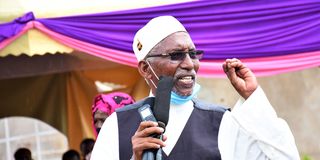 Somali Council of Elders Chairman Shariff Abdullahi