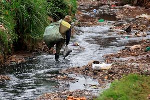 Kibera sewage