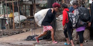 Mathare sewage