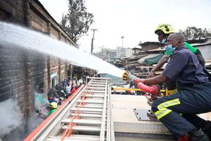 Gikomba fire 