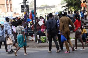 People walking Nairobi