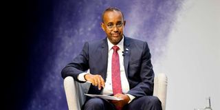 Somali Prime Minister Hussein Roble