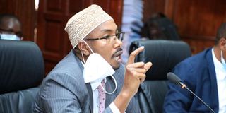 Action IEBC CEO Marjan Hussein Marjan