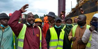 Chuka town boda boda riders