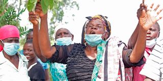 Korando protests in Kisumu