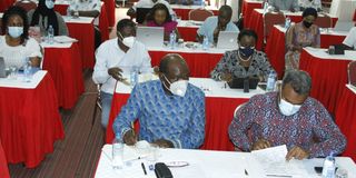 Wafula Chebukati and DPP Noordin Haji