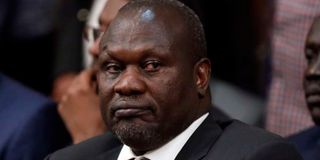 South Sudan’s First Vice President Riek Machar