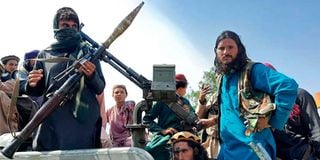 Taliban fighters