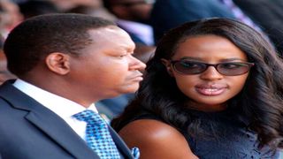 Alfred Mutua, Lillian Nganga