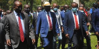 ODM leader Raila Odinga in Nakuru