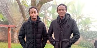 Benson Njiru and Emmanuel Mutura