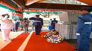 Kenyatta’s grave