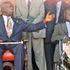 Mwai Kibaki and Daniel Arap Moi