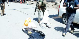 Weapons Likoni suspects