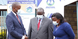 Meru County health officials