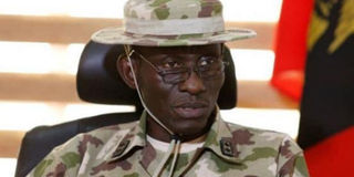 Nigeria’s Chief of Defence Staff Gen Lucky Irabor